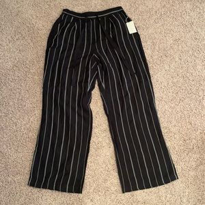 Linen Wide-leg Pants